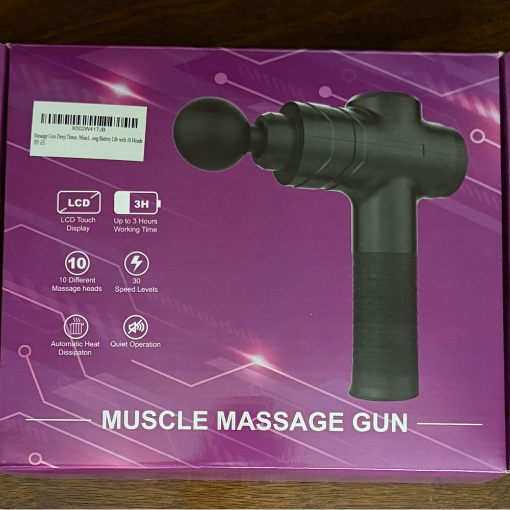 Black Muscle Massage Gun